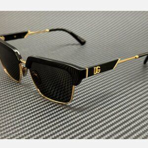 Dolce & Gabbana Black Men's 55mm Sunglasses